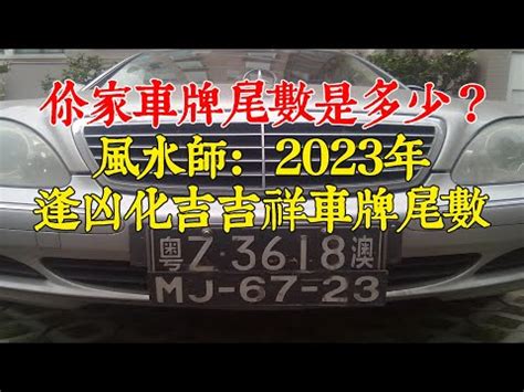 車牌尾數7